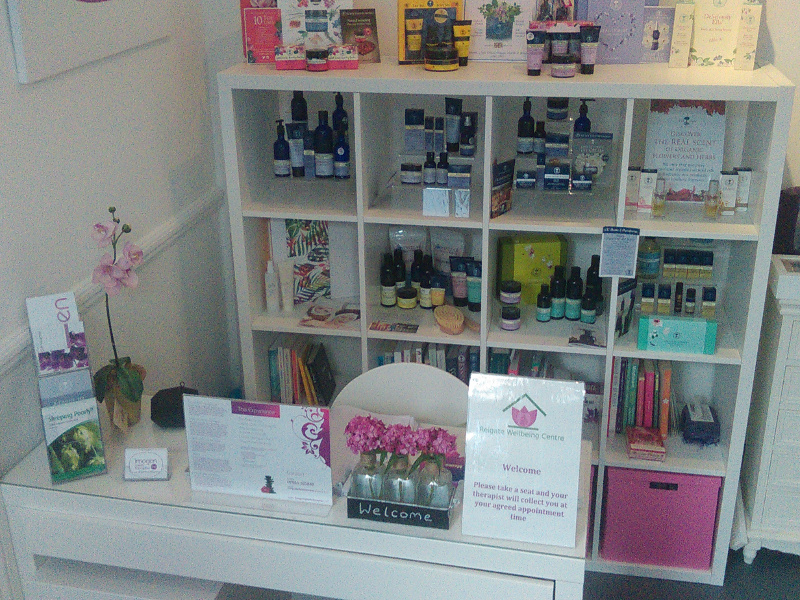 clinic reception area